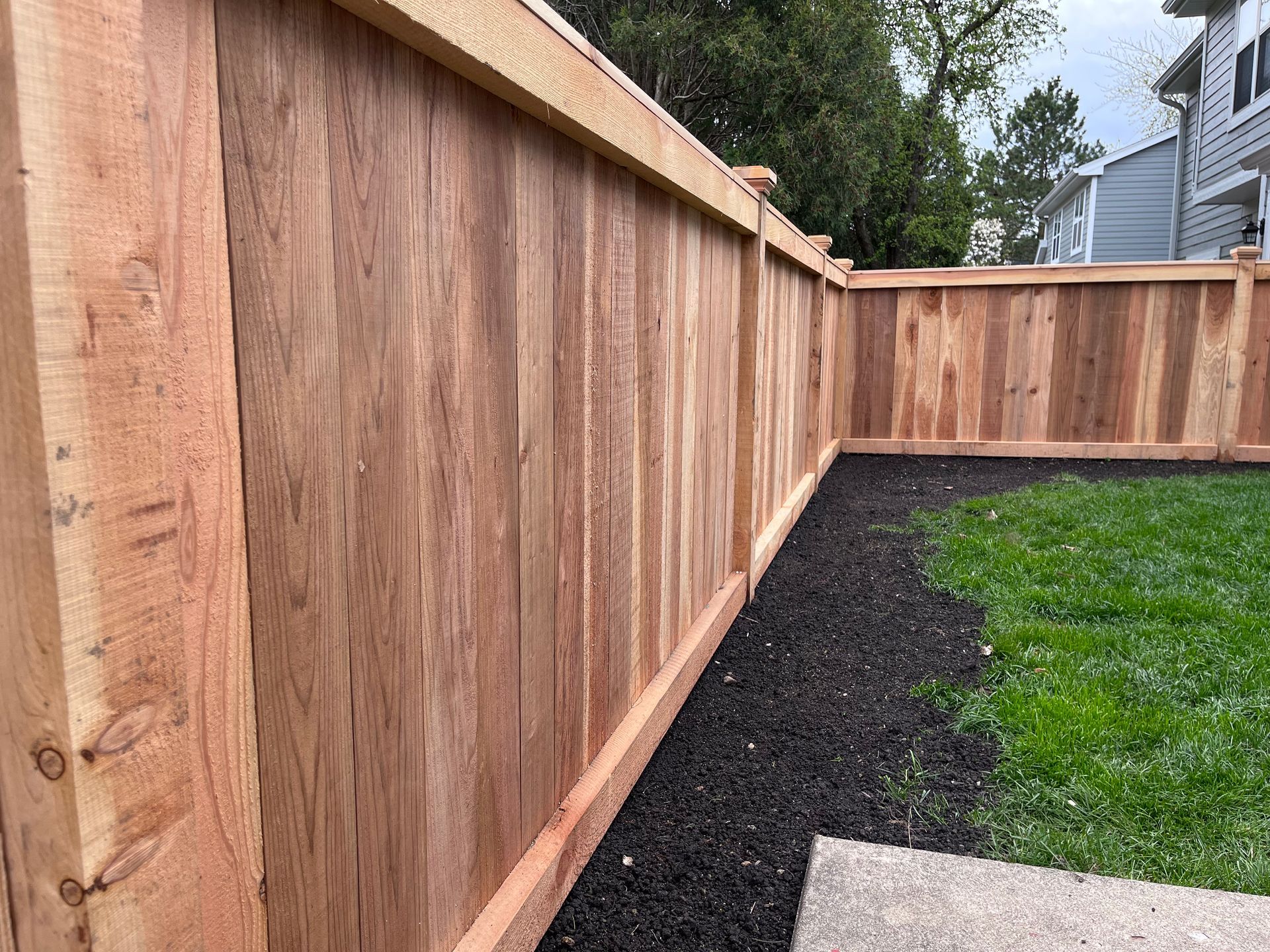 cedar fence installation illinois