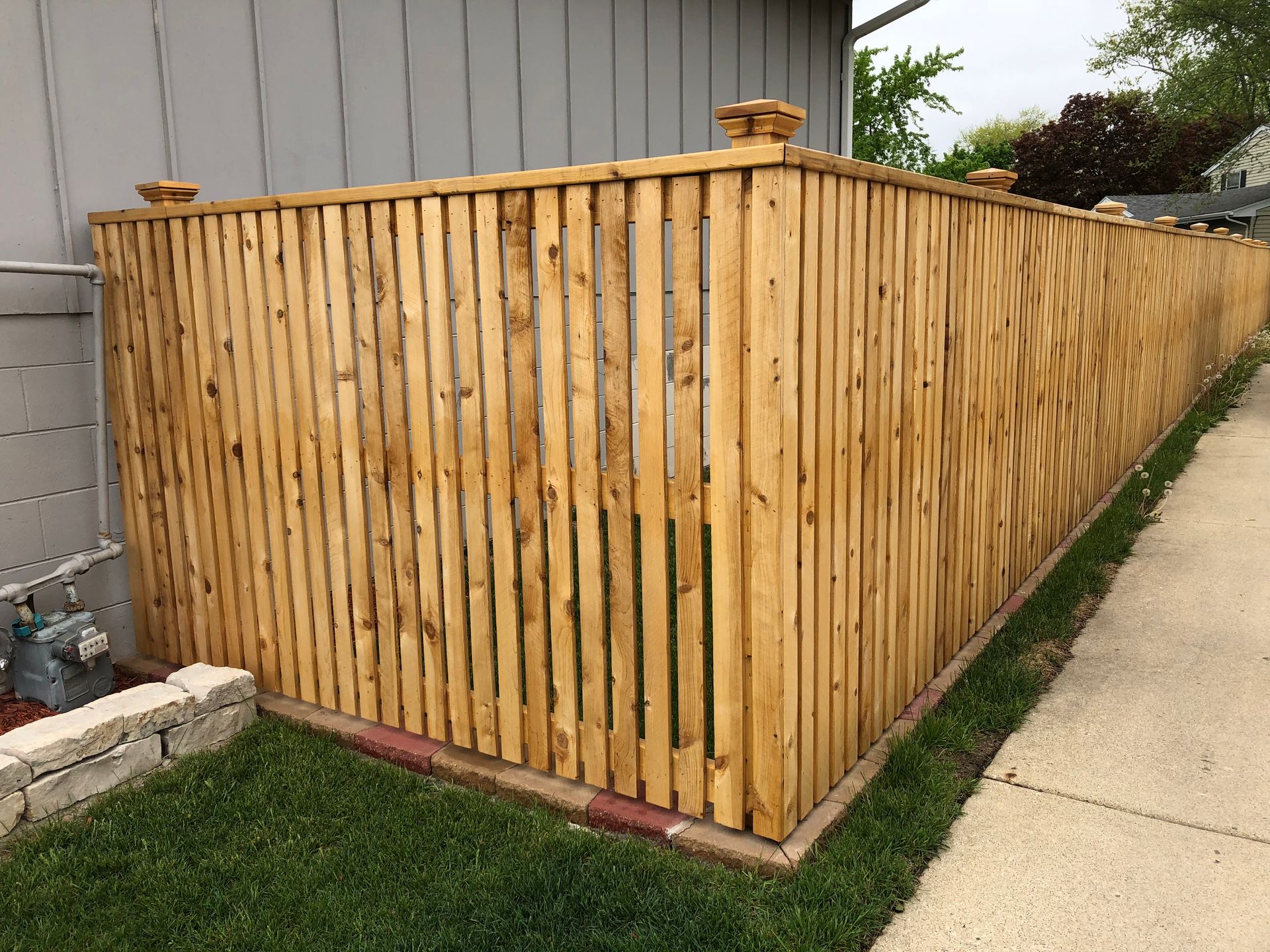 cedar fence installation illinois