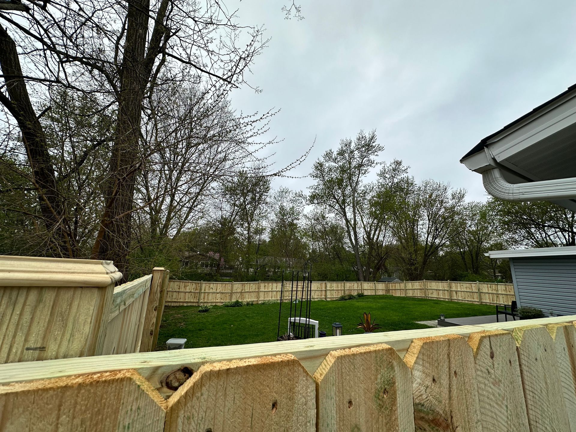 treated pine fence installation Illinois
