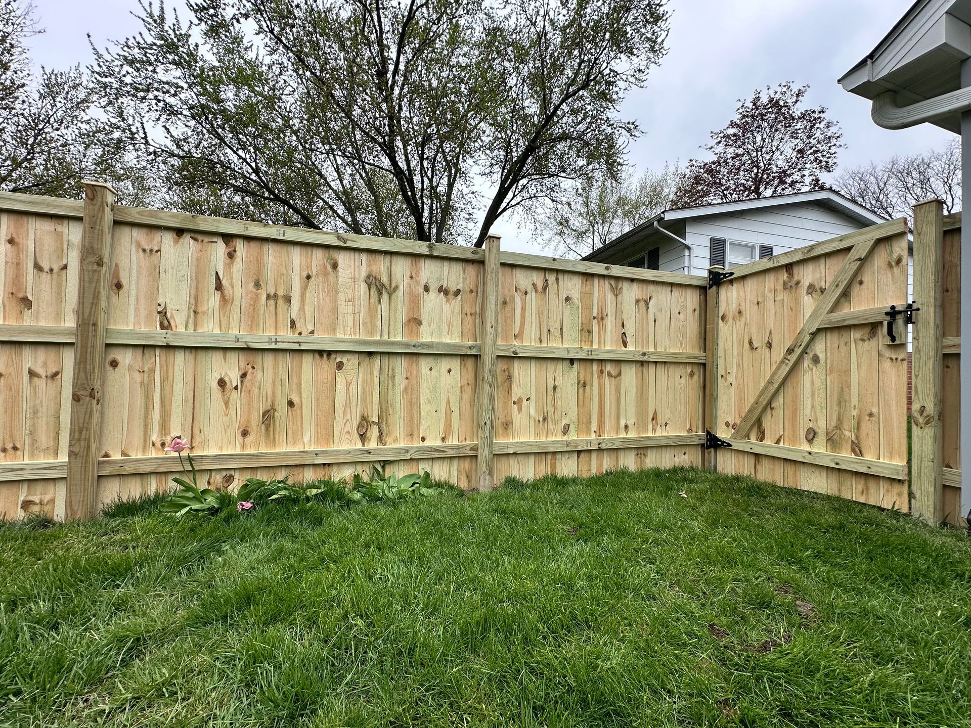 WOOD FENCE AGING