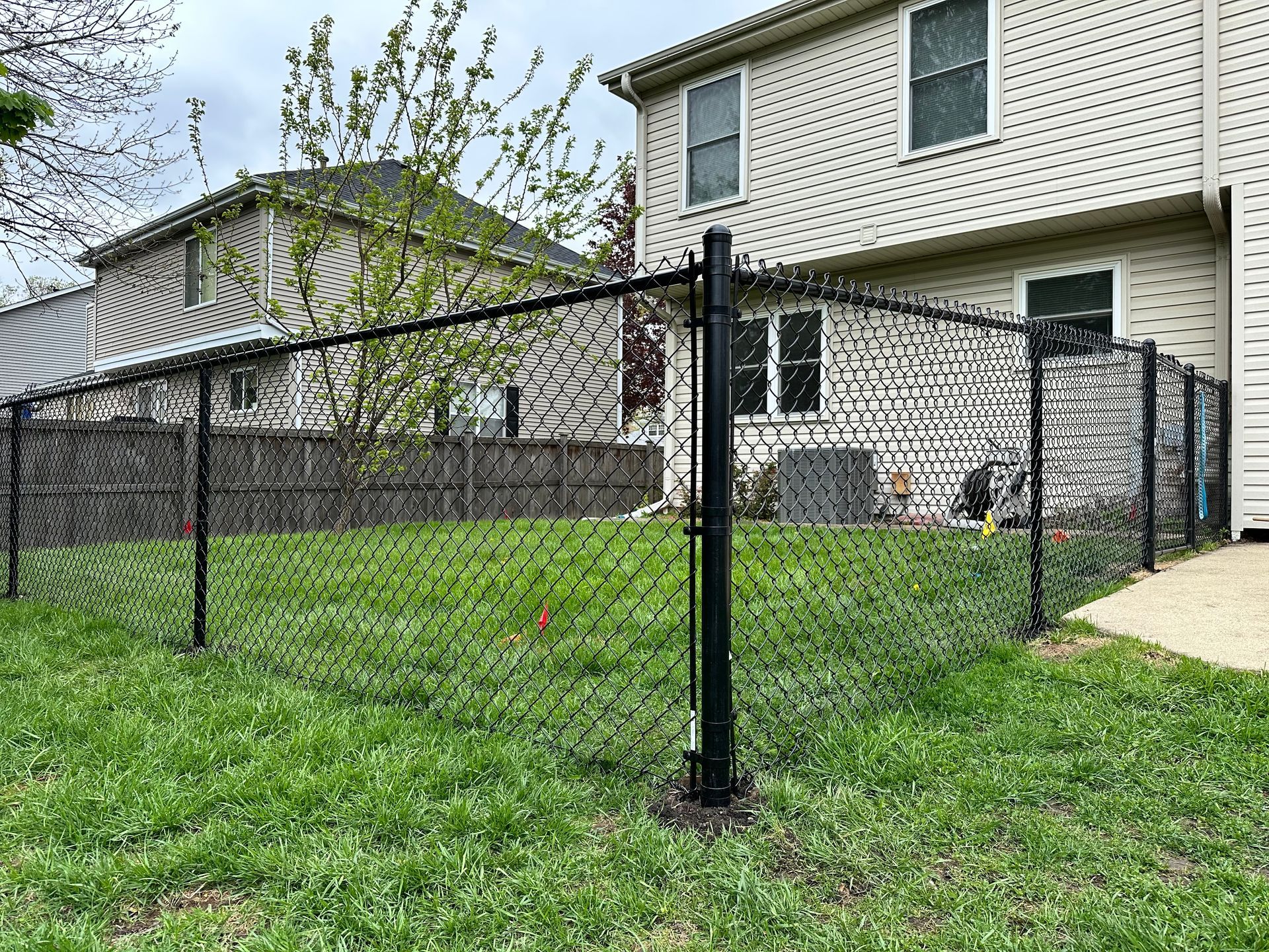 chain link fence installation Illinois