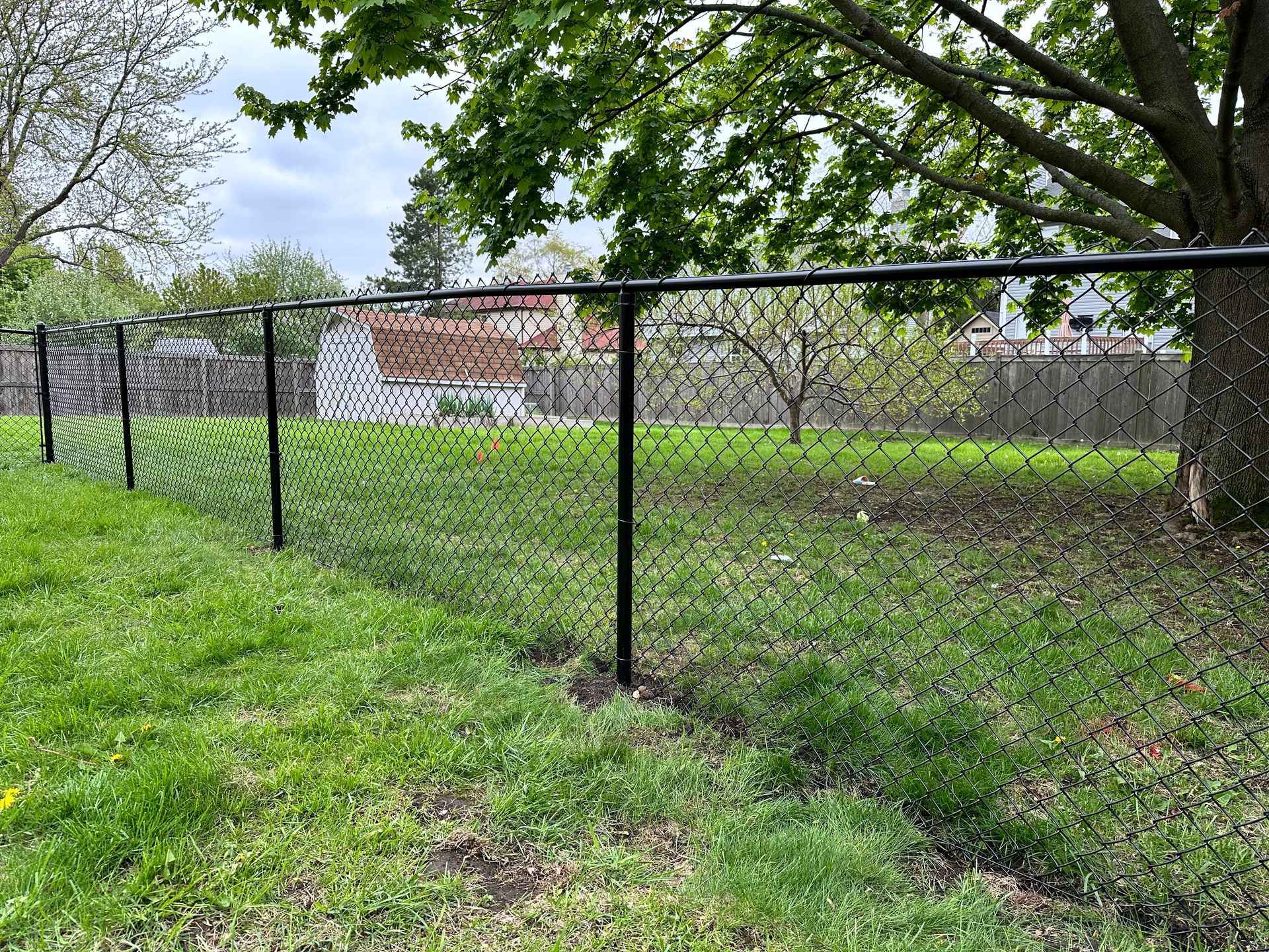 chain link fence installation Illinois