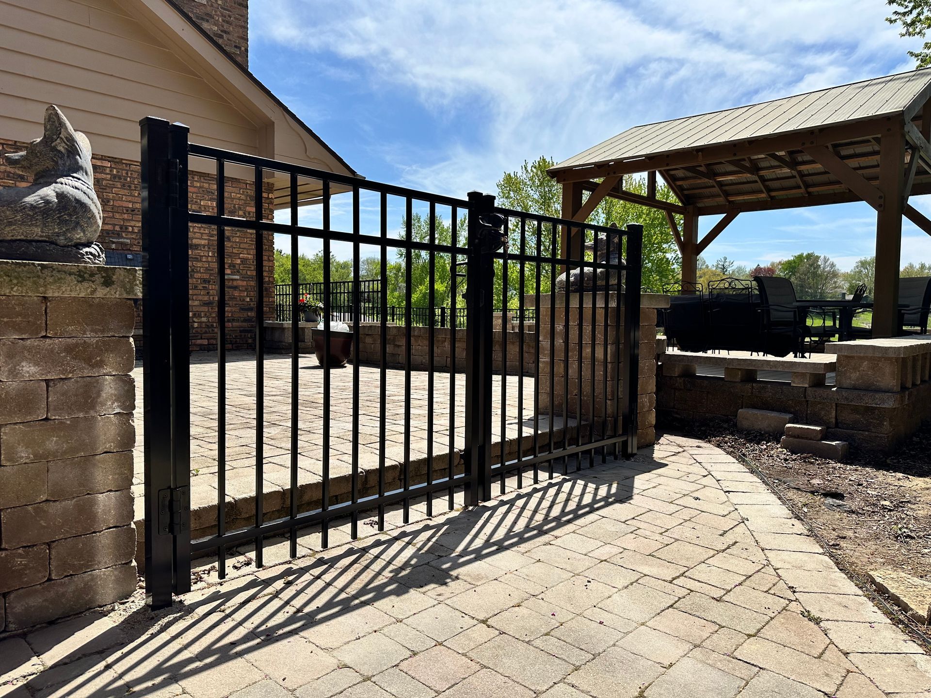 aluminum fence installation Illinois