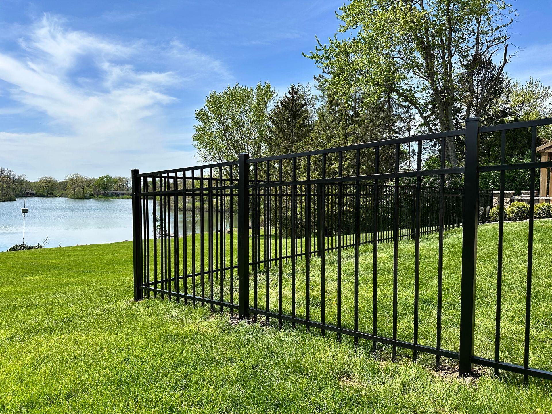 aluminum fence installation Illinois