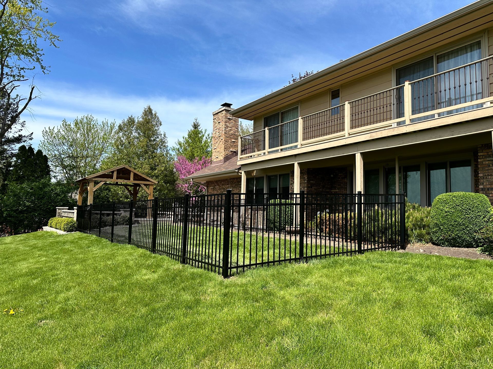 aluminum fence installation Illinois