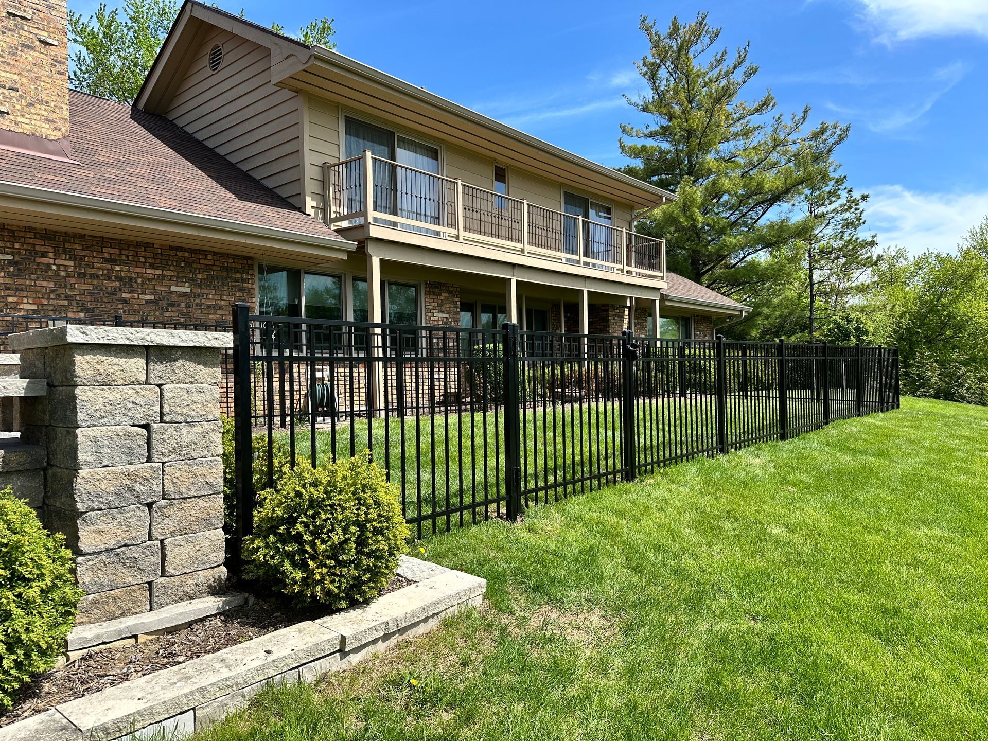 aluminum fence installation Illinois