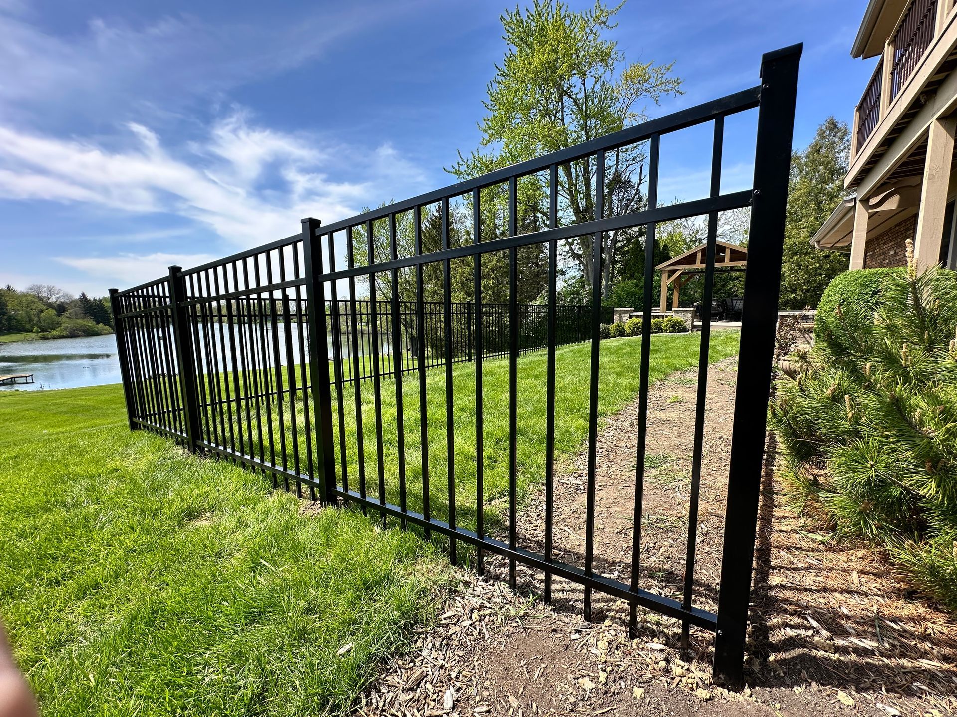 aluminum fence installation Illinois