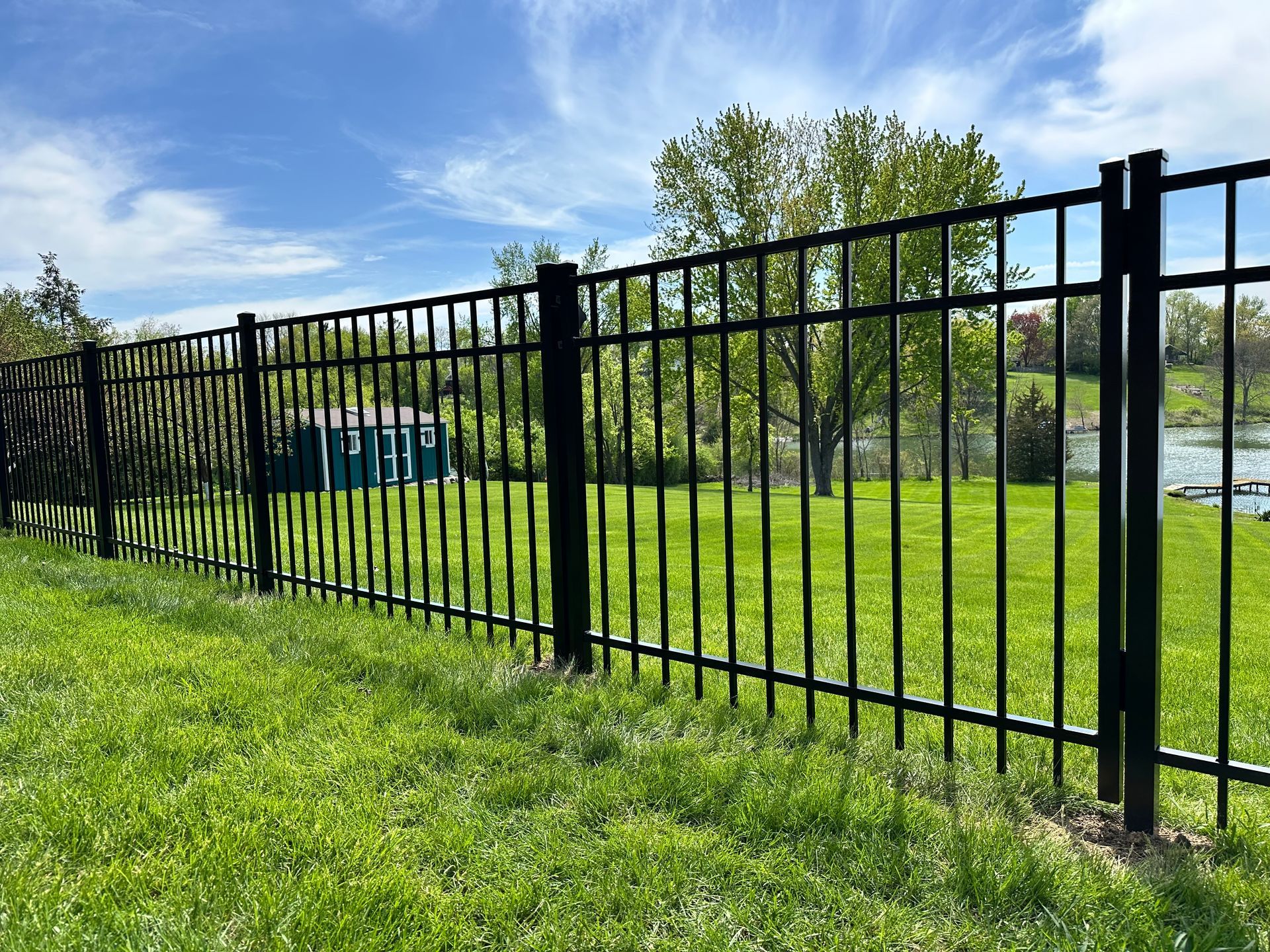 aluminum fence installation Illinois