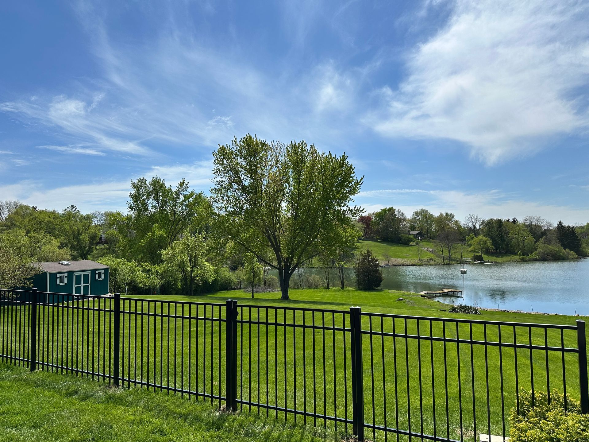 aluminum fence installation Illinois