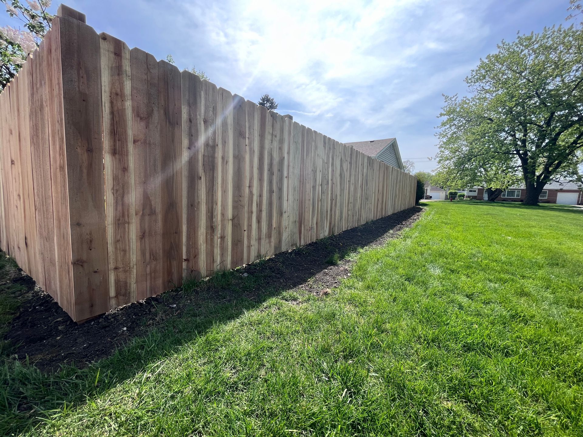 cedar fence installation illinois