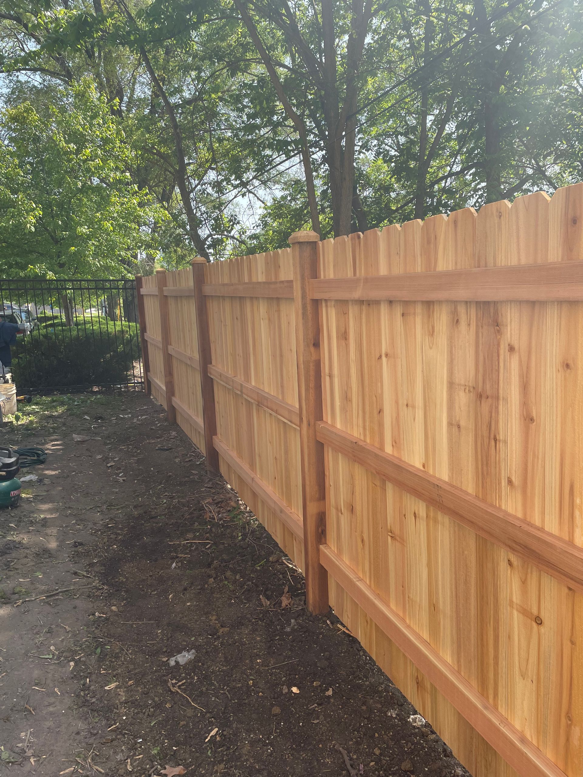 cedar fence installation illinois