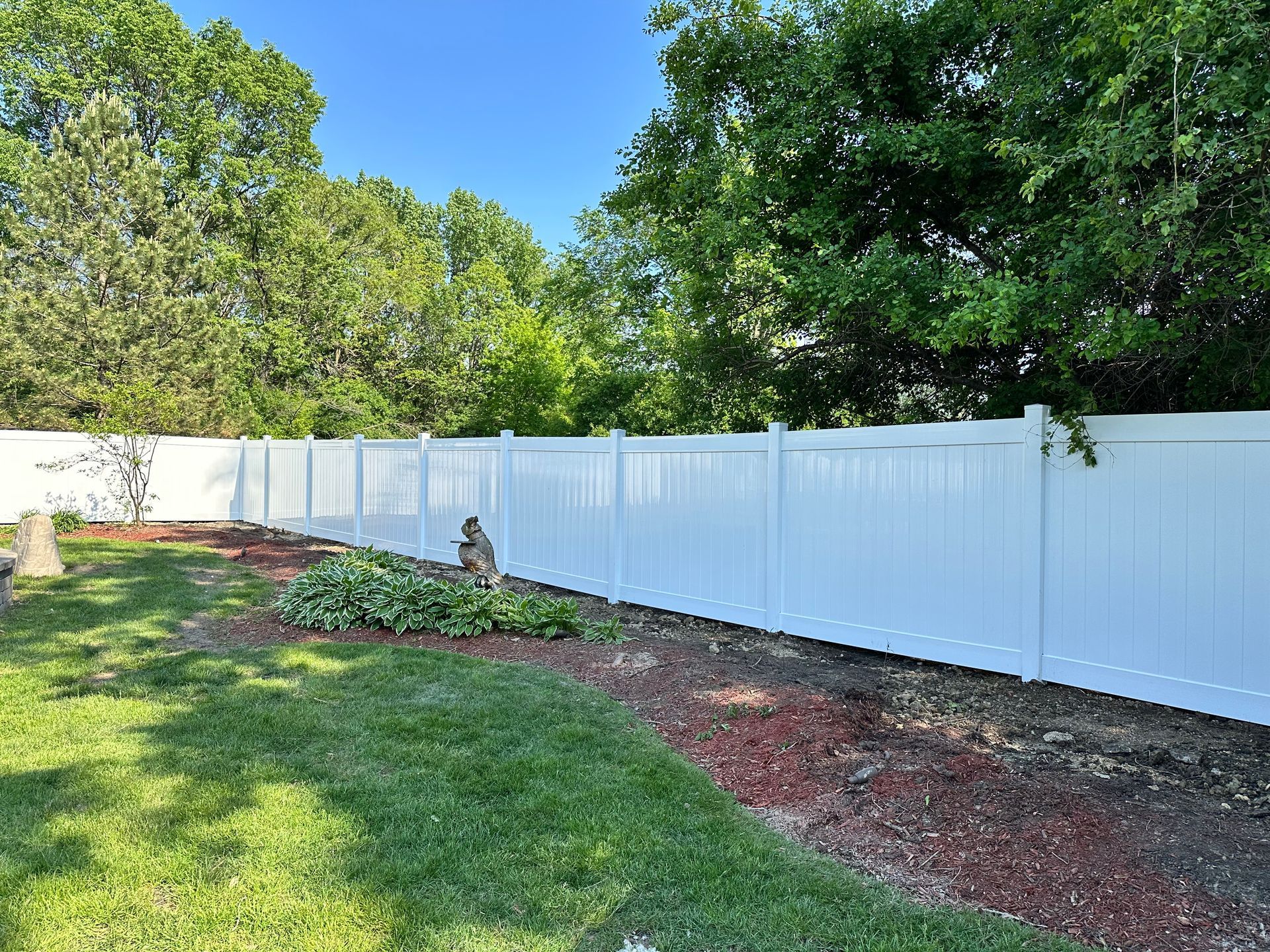 vinyl fence installation Illinois