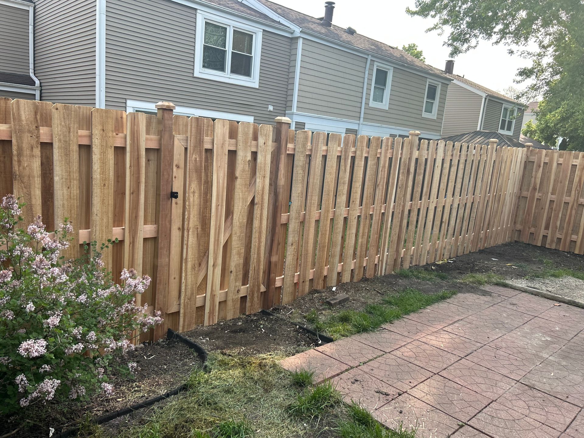 cedar fence installation illinois