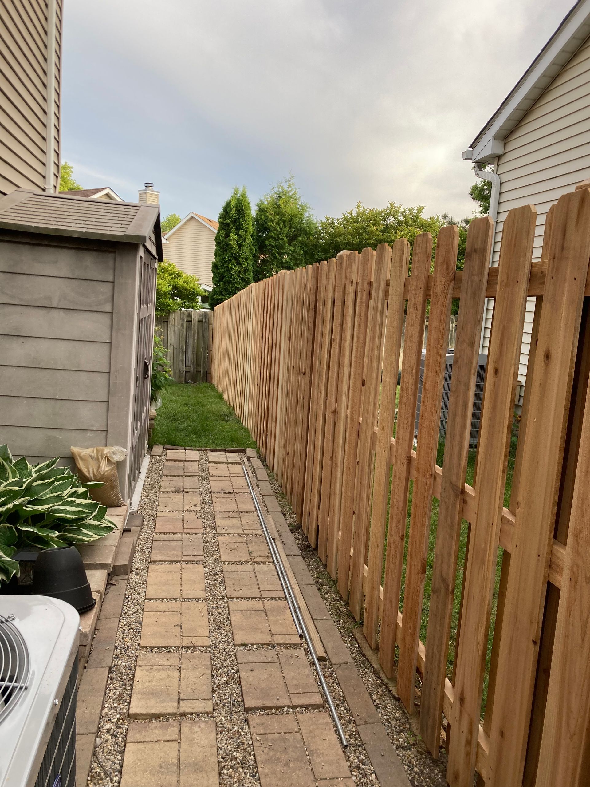 cedar fence installation illinois