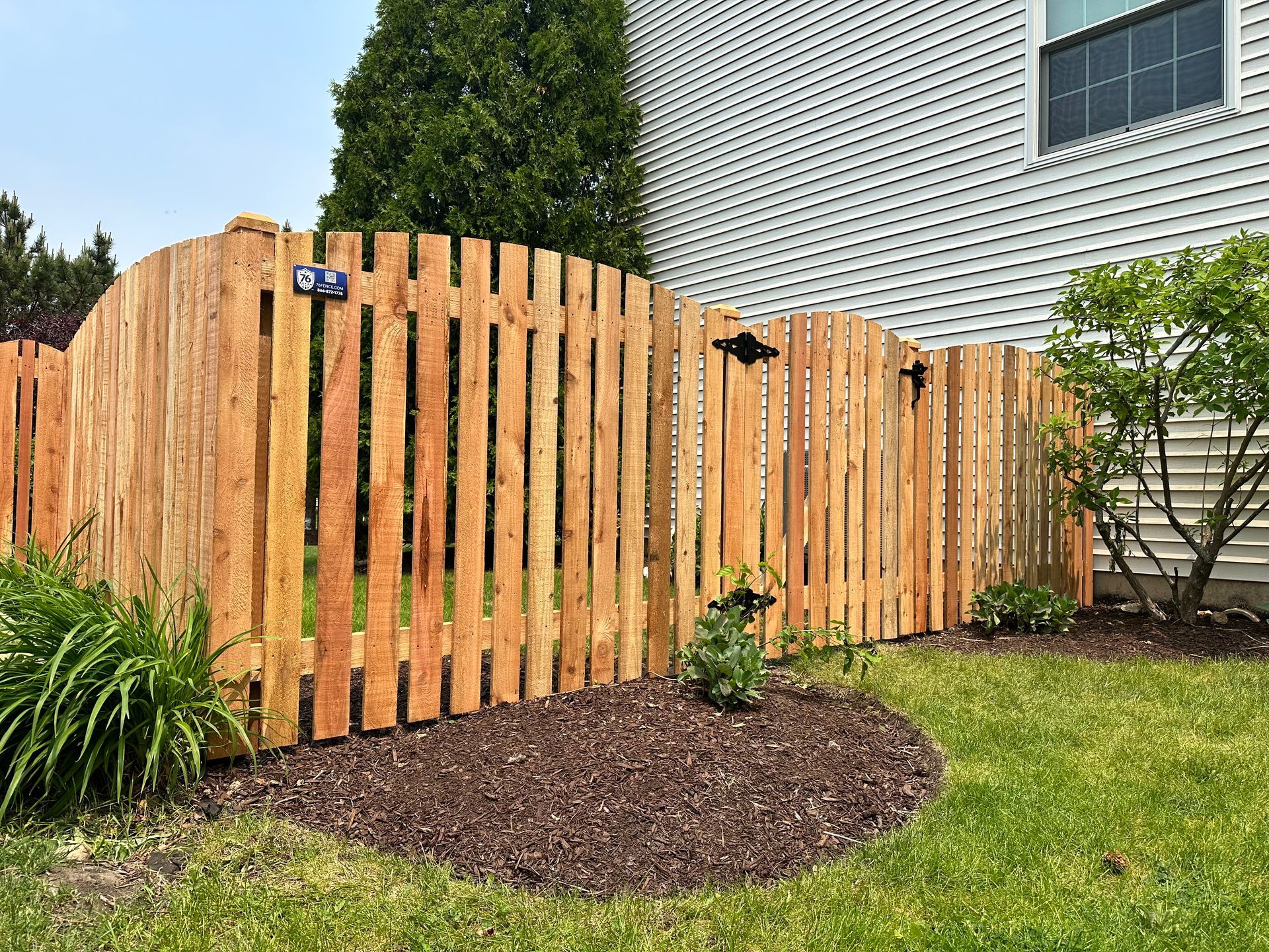 cedar fence installation Illinois