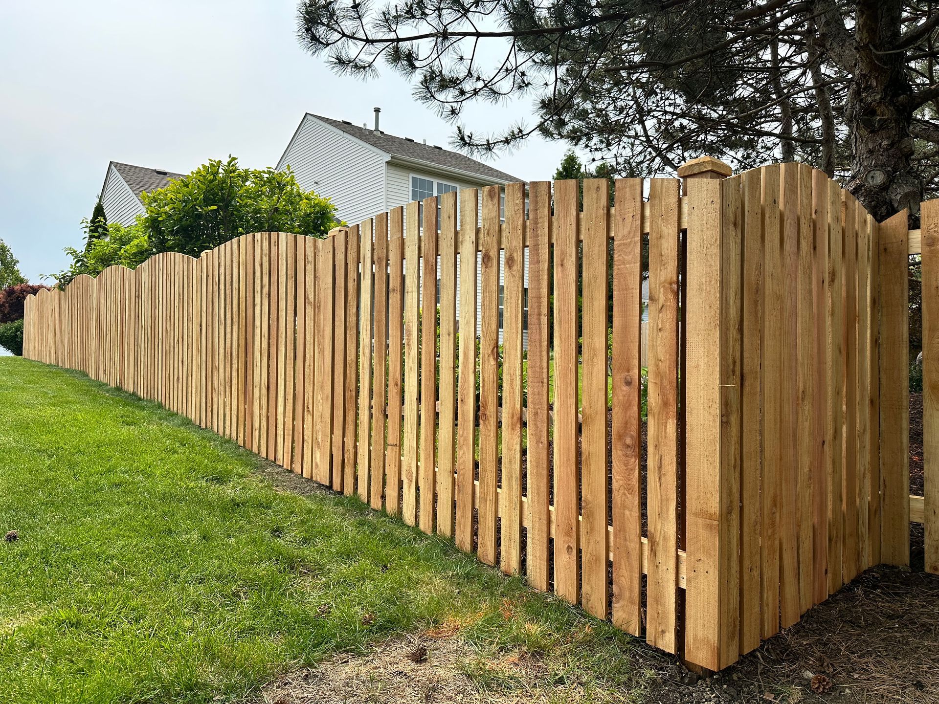 cedar fence installation Illinois