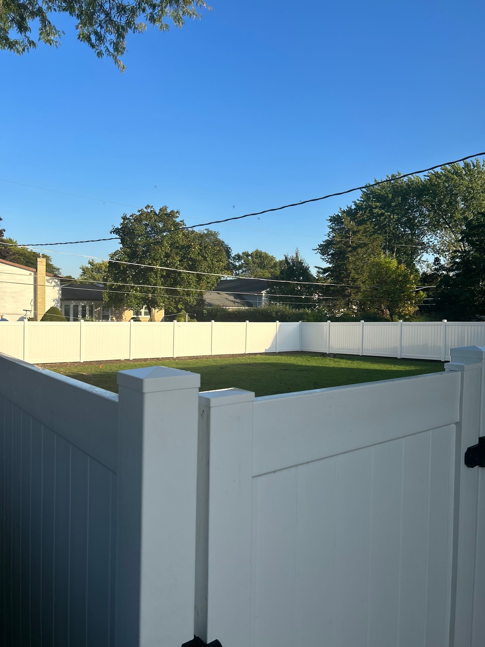 vinyl fence installation illinois