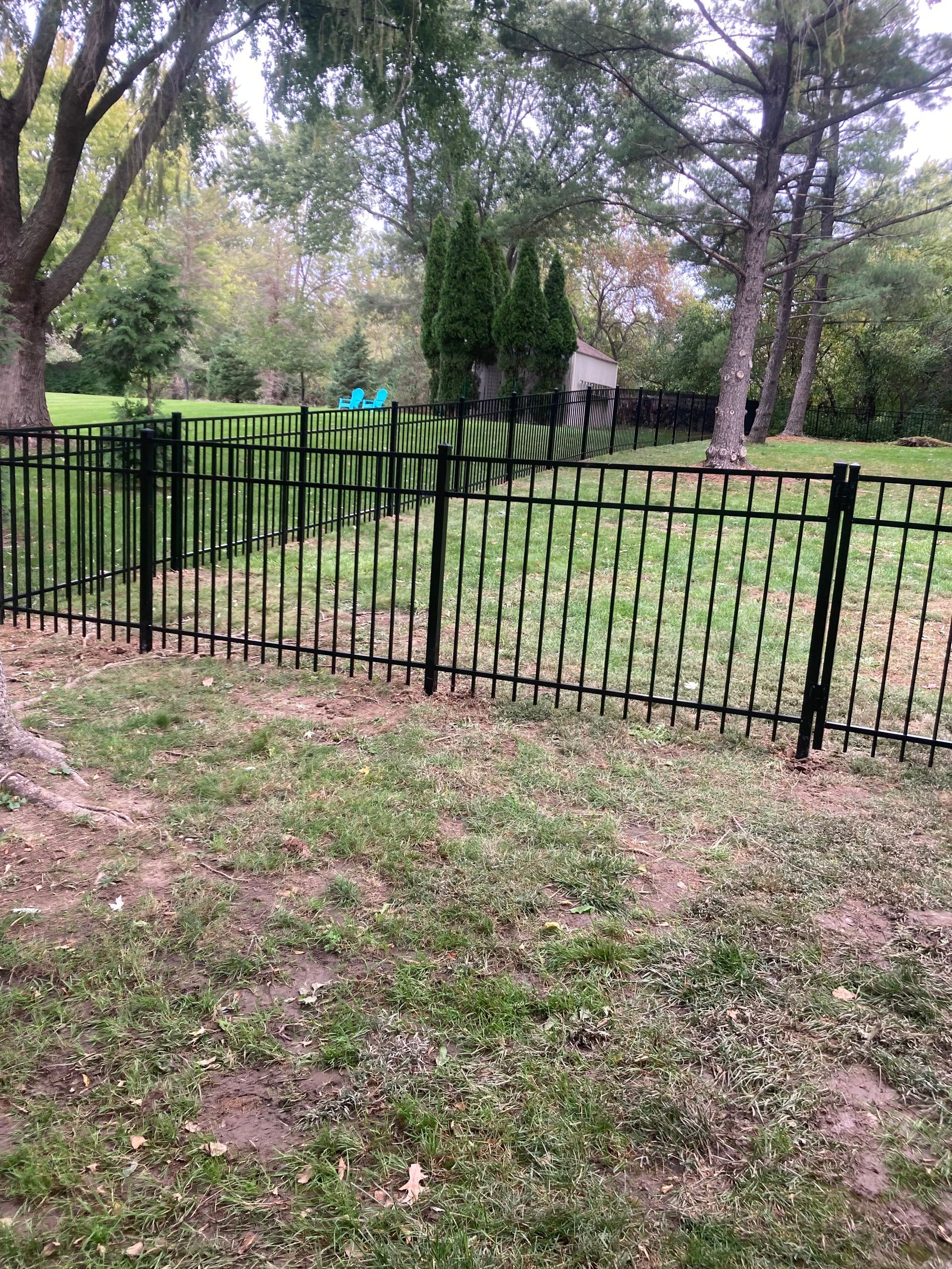 aluminum fence installation illinois