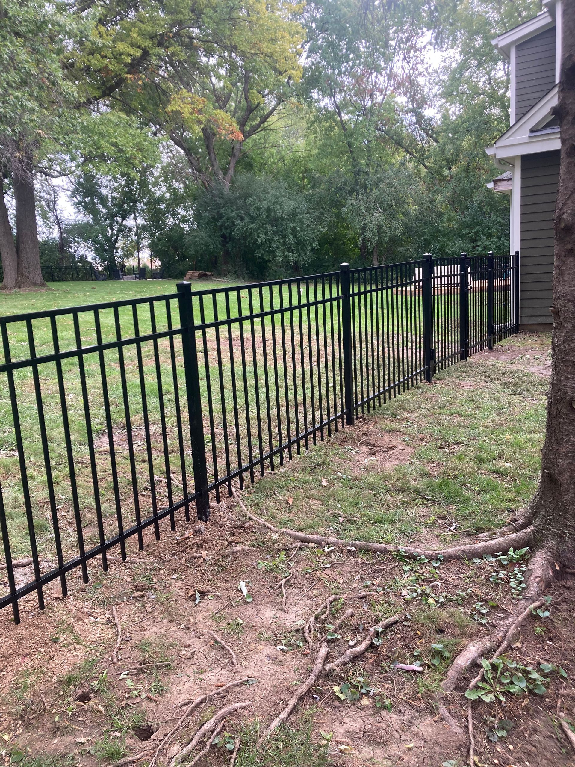 aluminum fence installation illinois