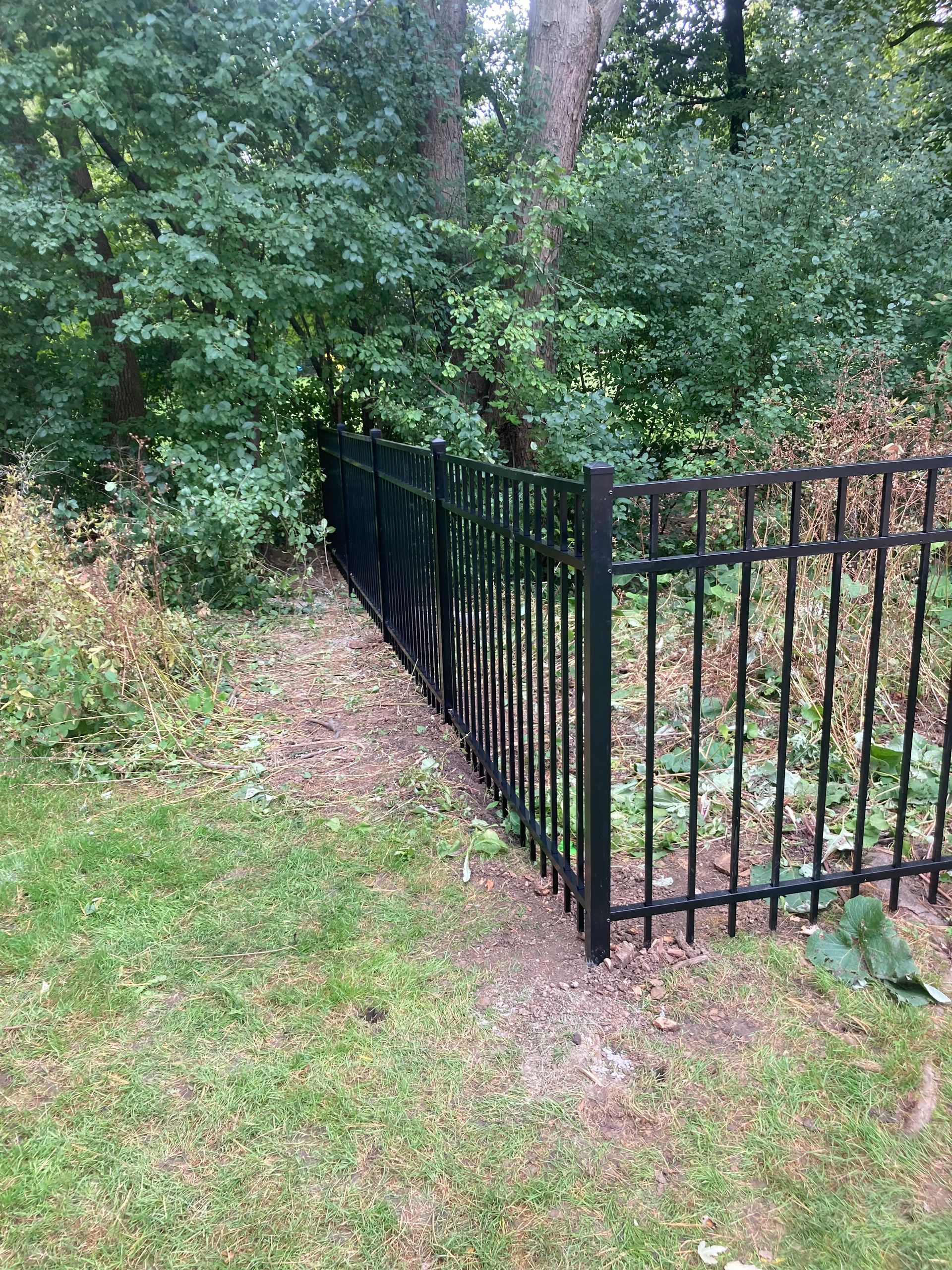 aluminum fence installation illinois