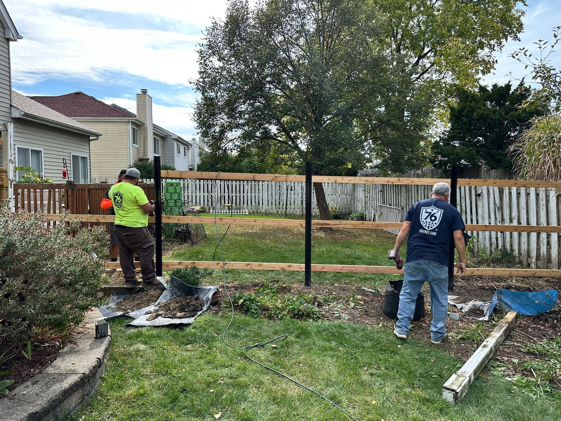 Illinois fence dispute property line