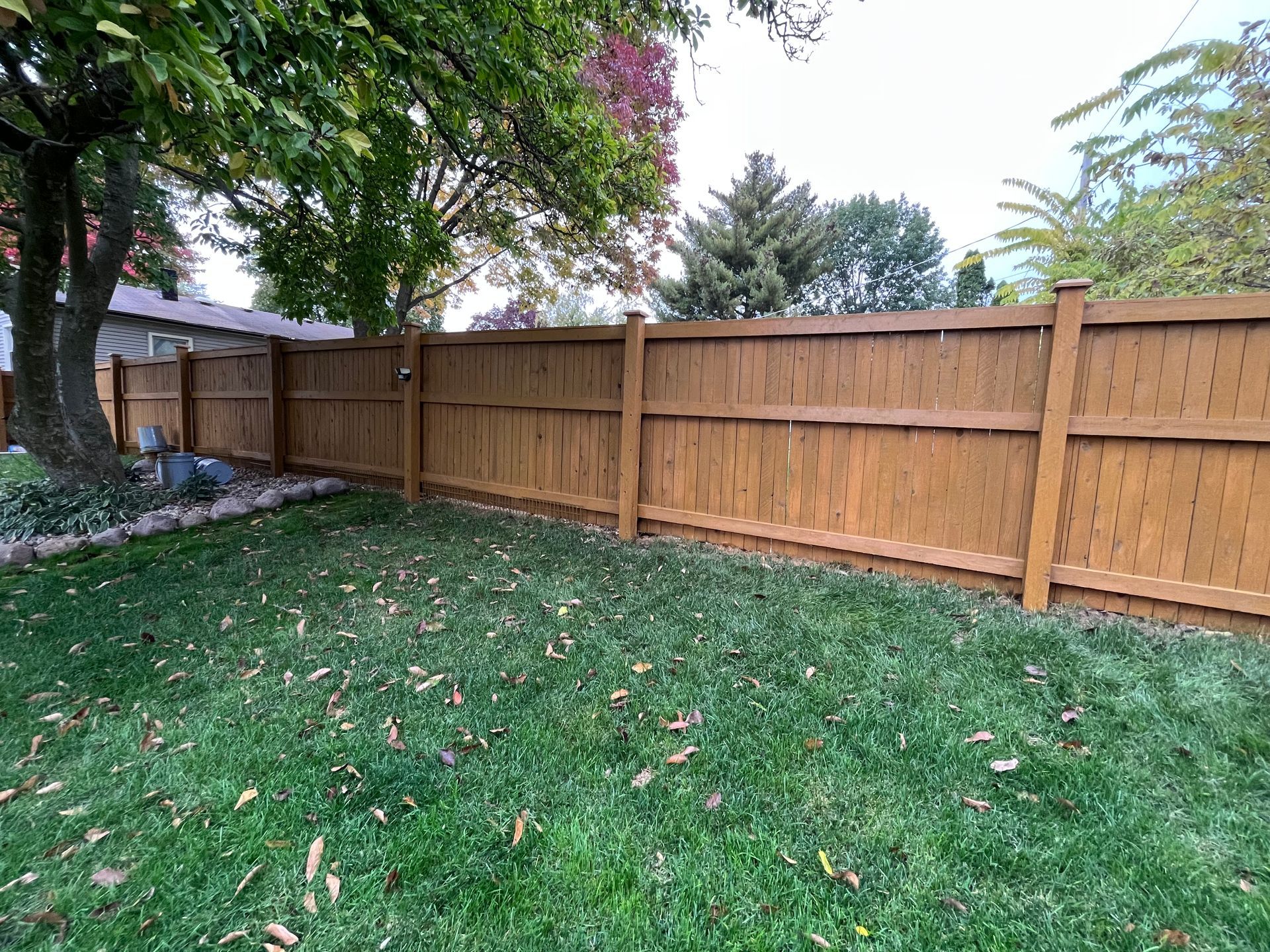 cedar fence installation illinois