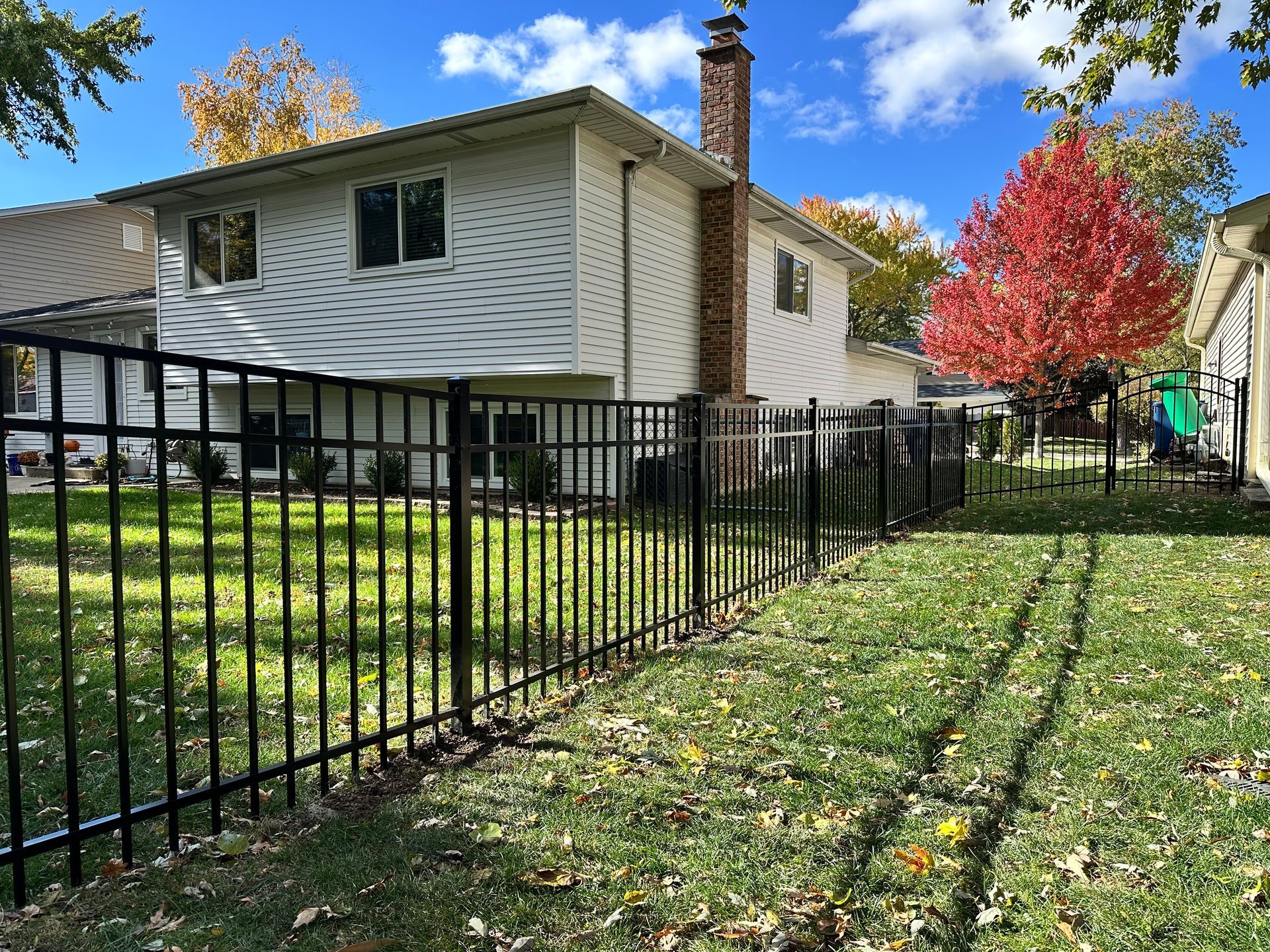 aluminum fence installation Illinois