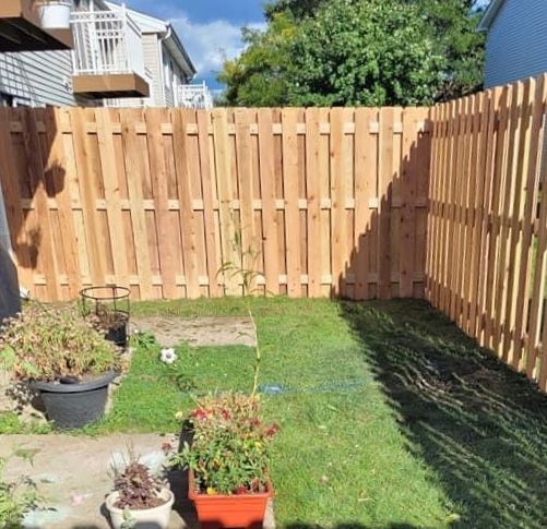 cedar fence installation illinois