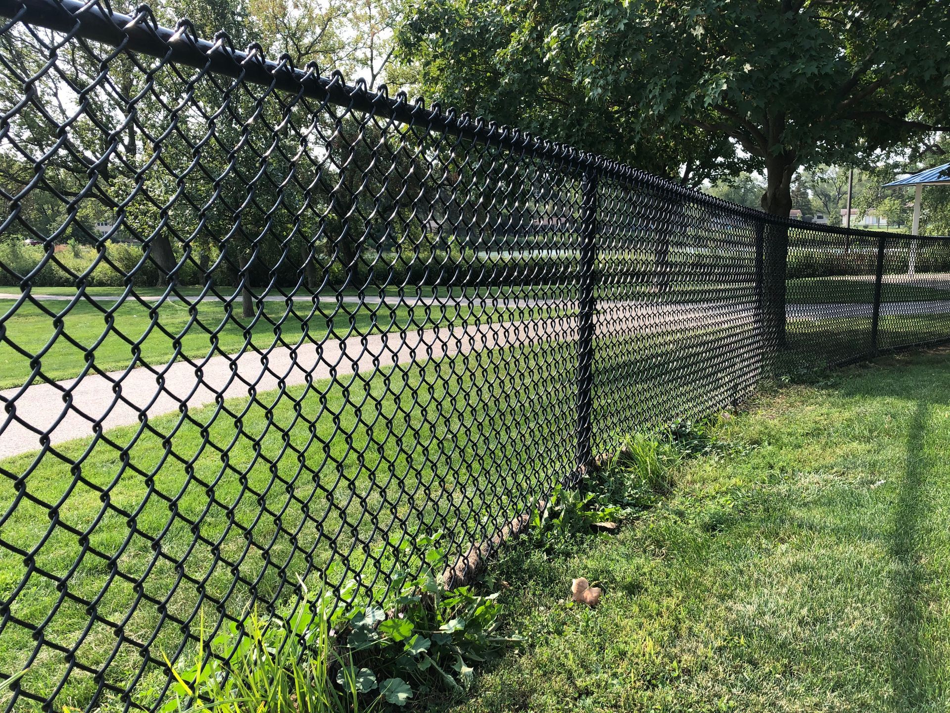 chain link fence installation Illinois