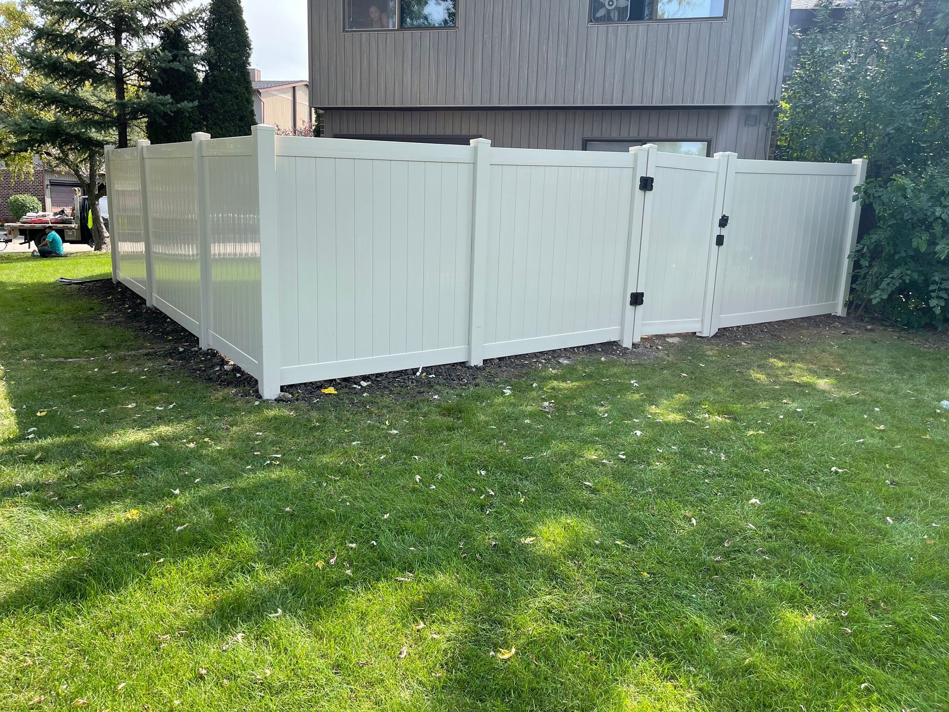 vinyl fence installation illinois