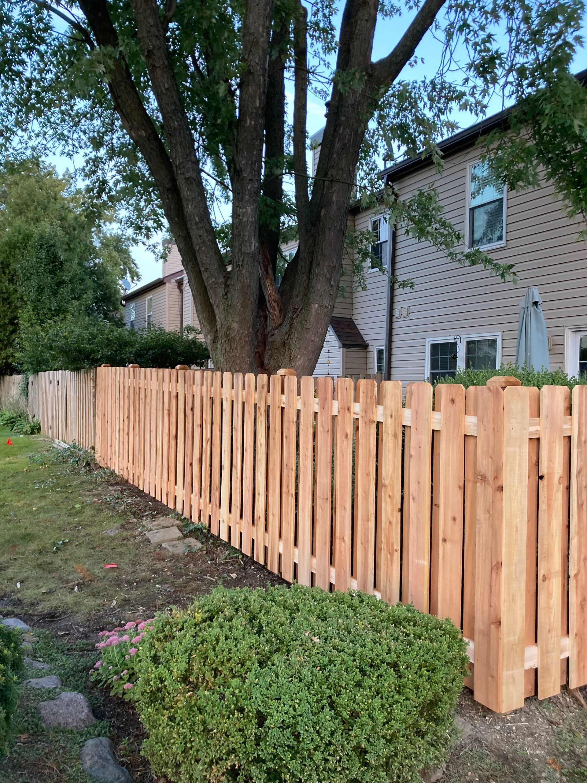 cedar fence installation illinois