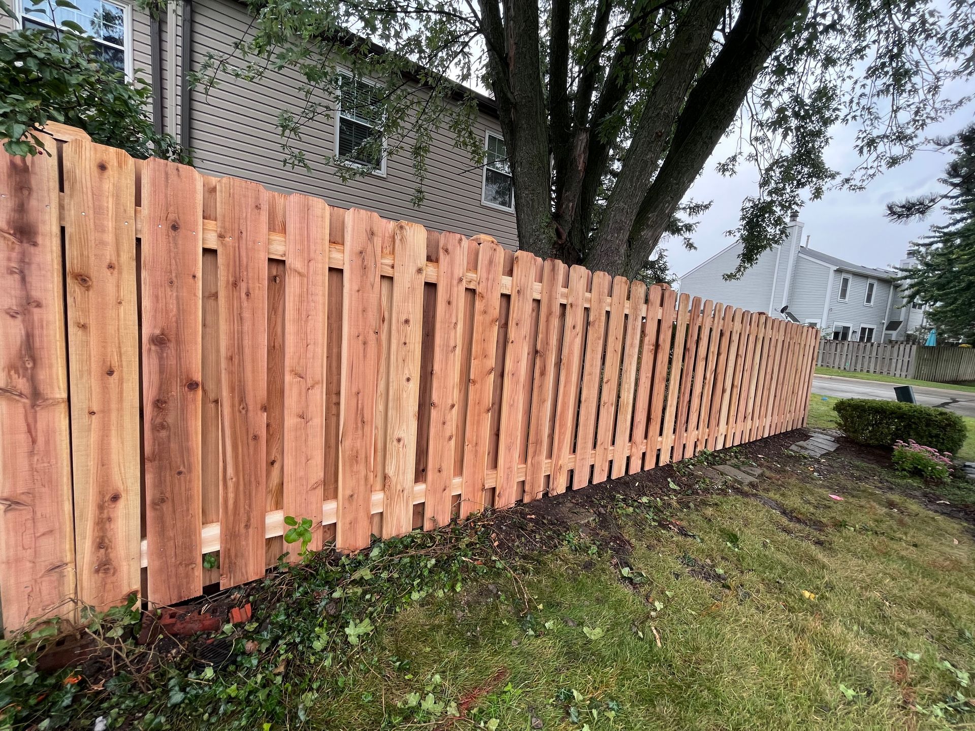 Cedar Fence Installation Illinois