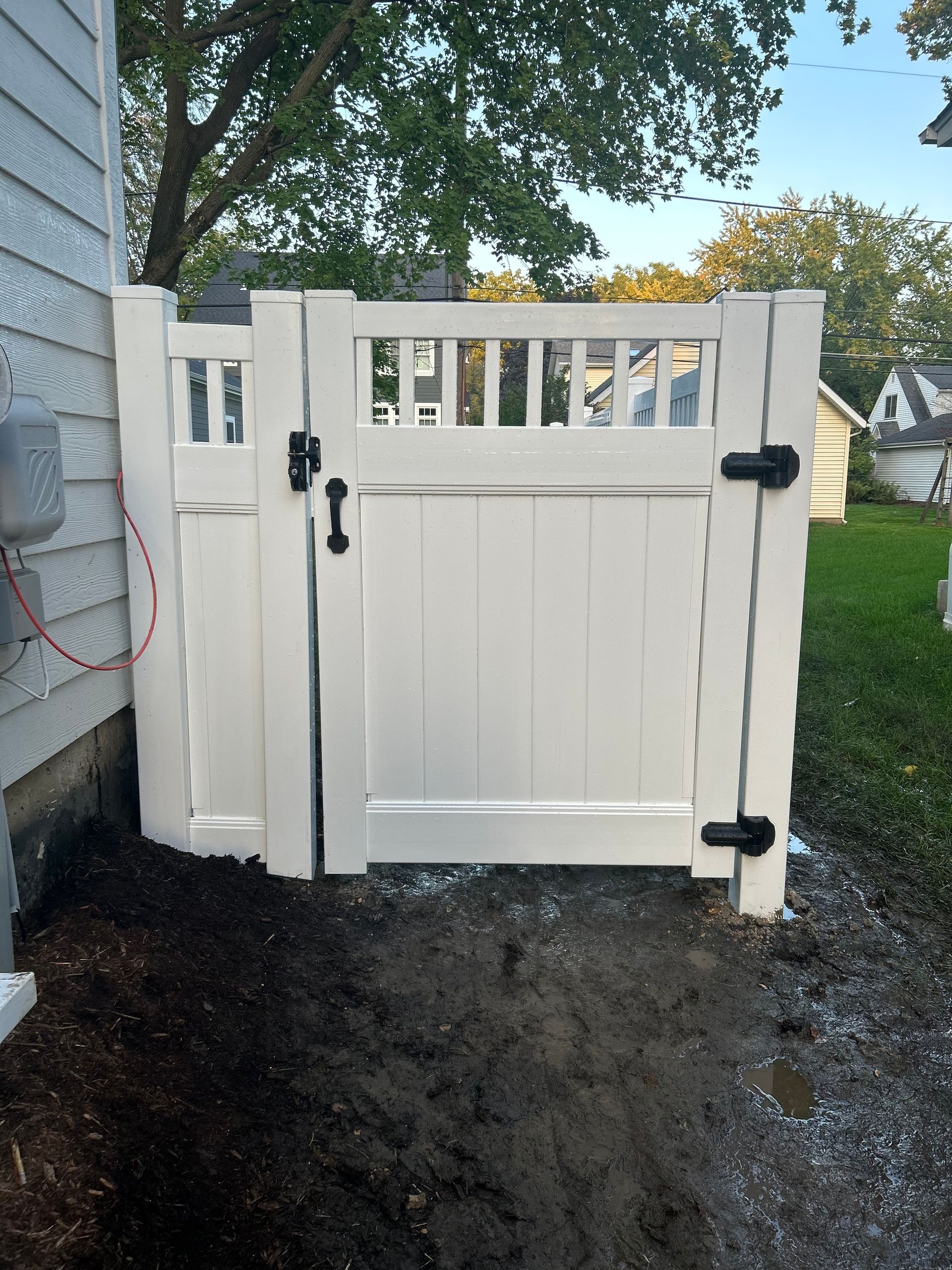 vinyl fence installation illinois