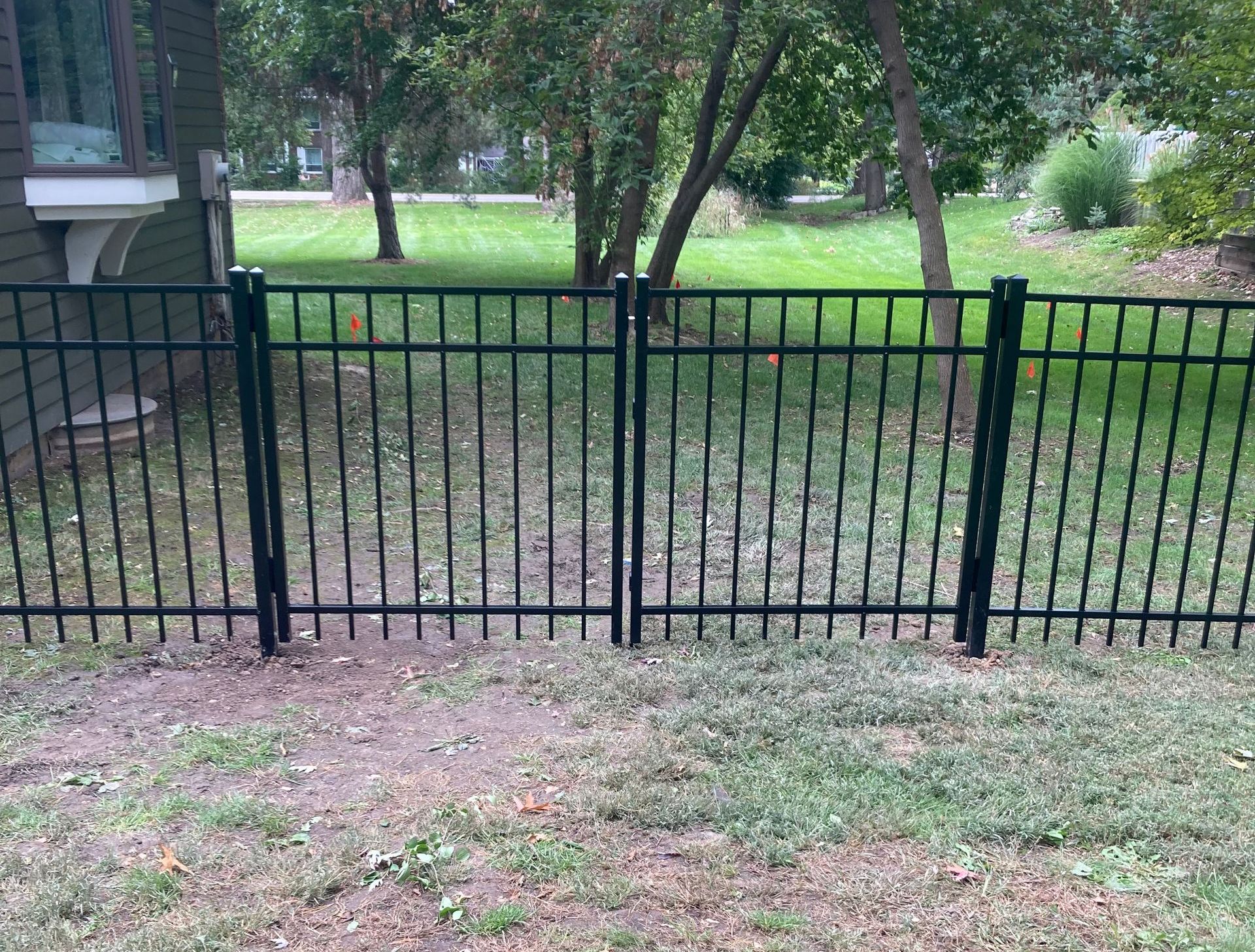 Aluminum Double Gates