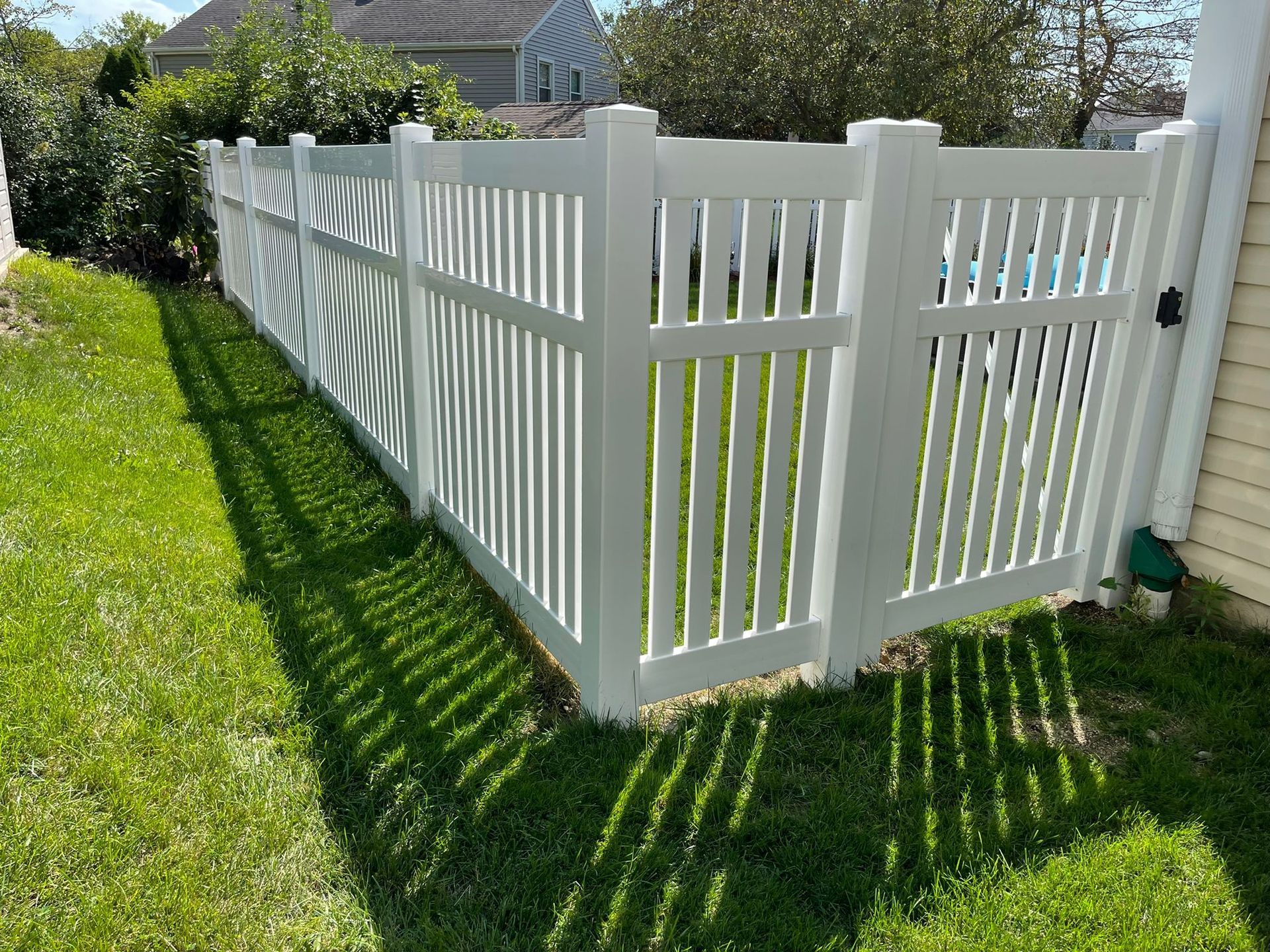 semi privacy fence
