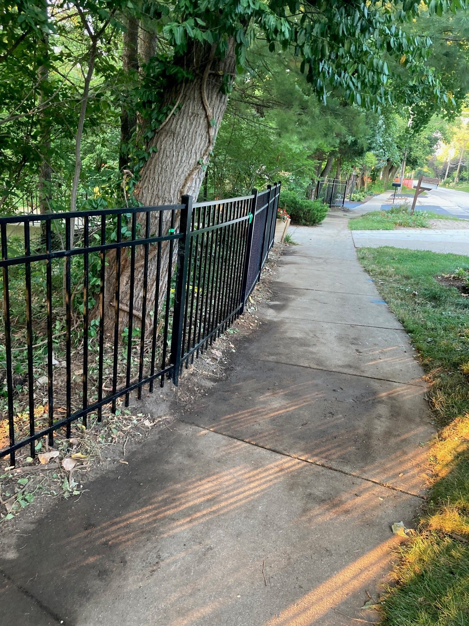 aluminum fence installation illinois