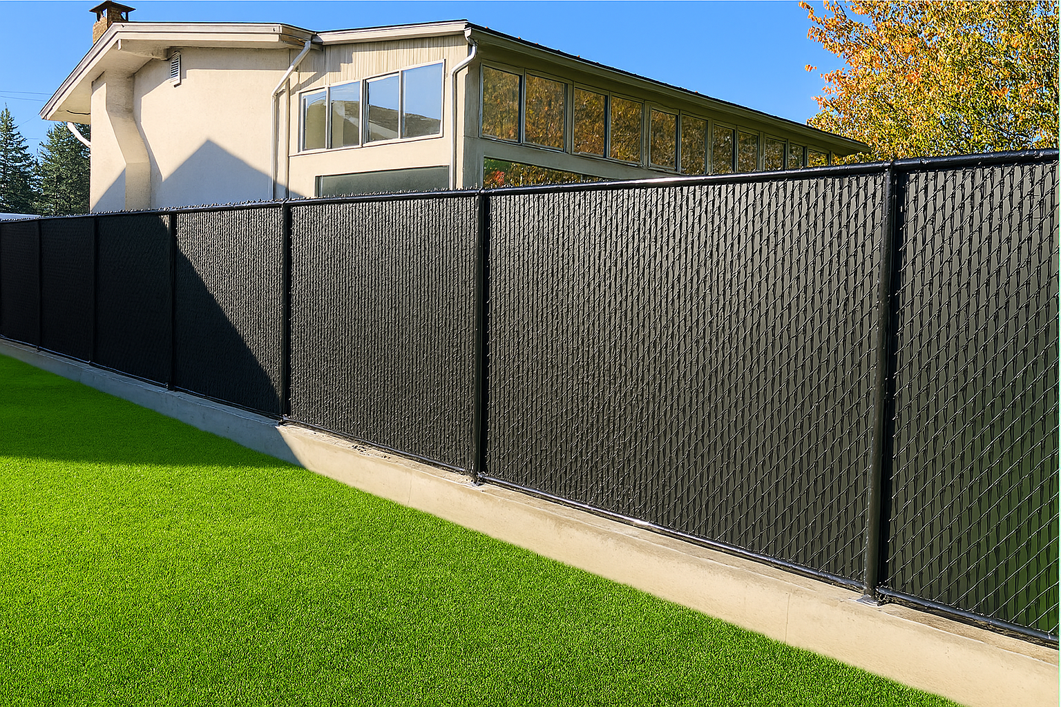 chain link privacy slats Illinois