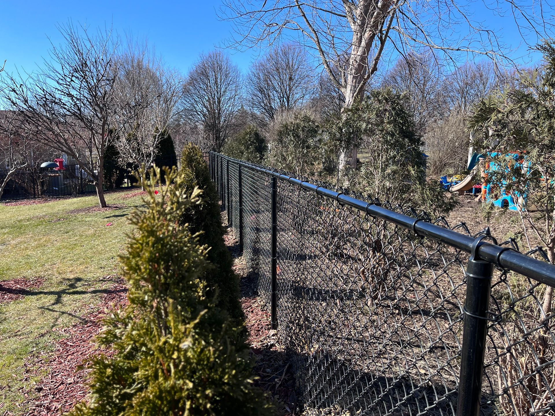 chain link fence installation Illinois