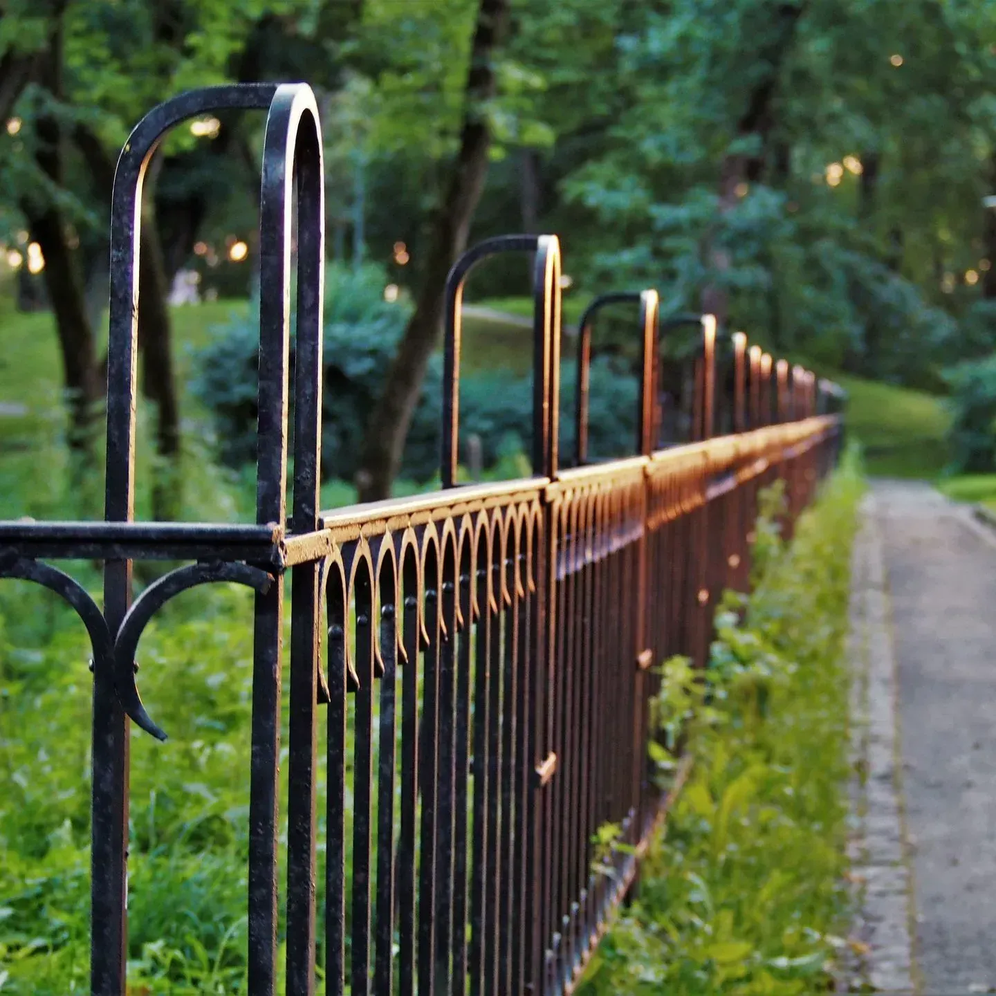 metal fencing