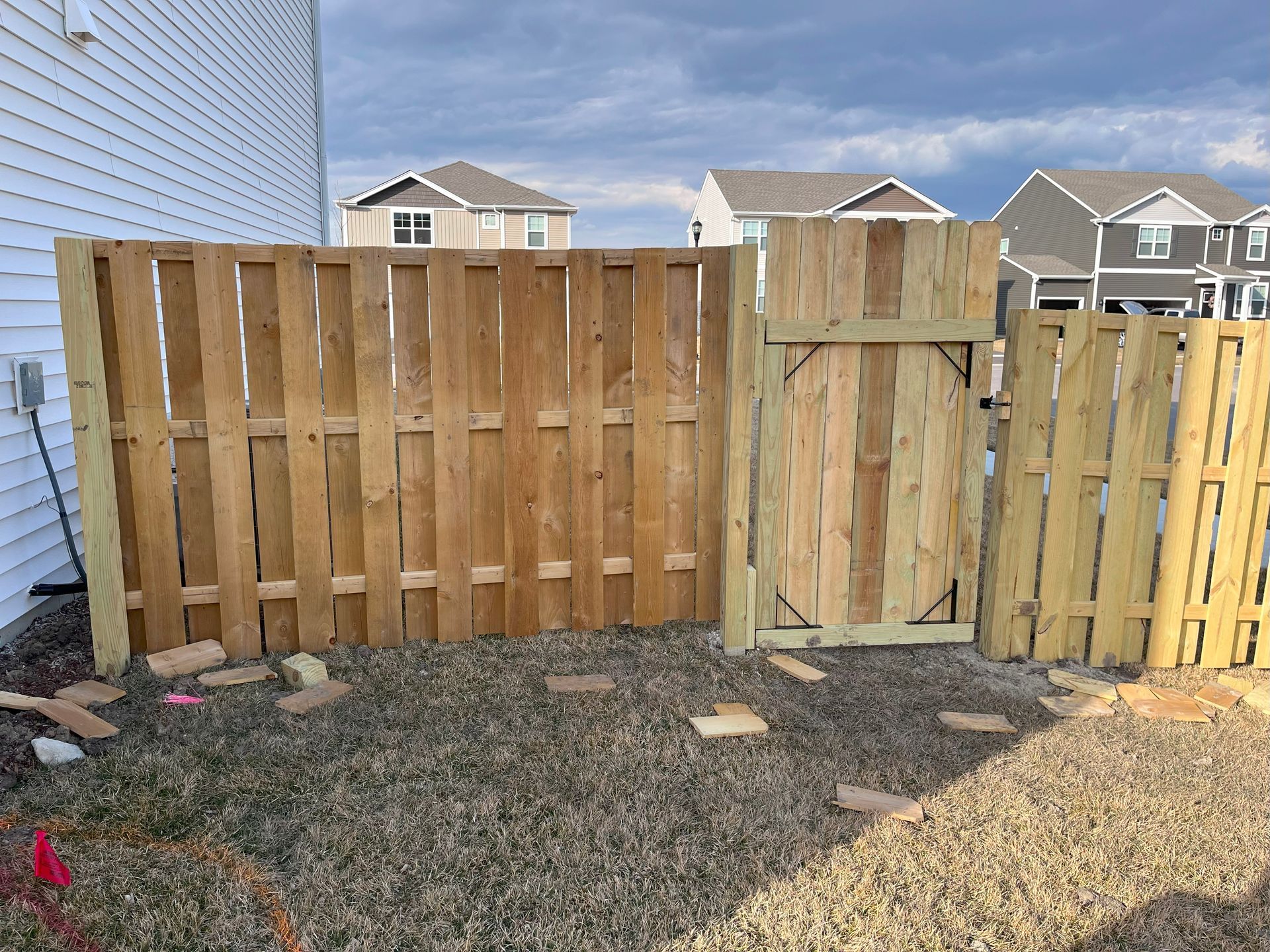 bad fence installation