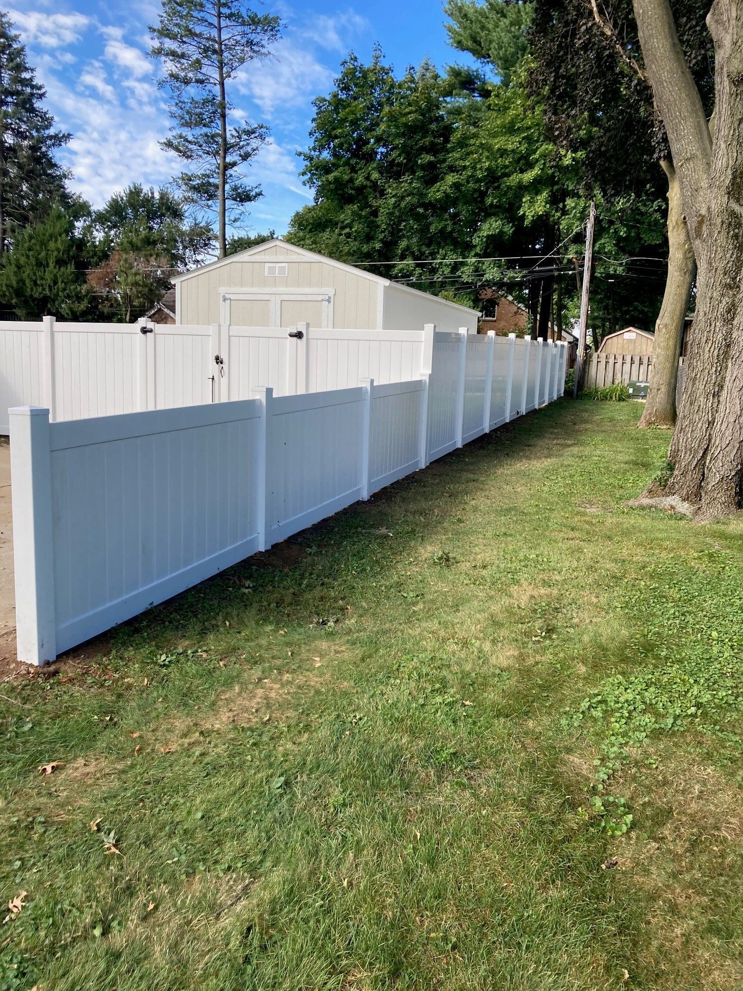 vinyl fence installation illinois