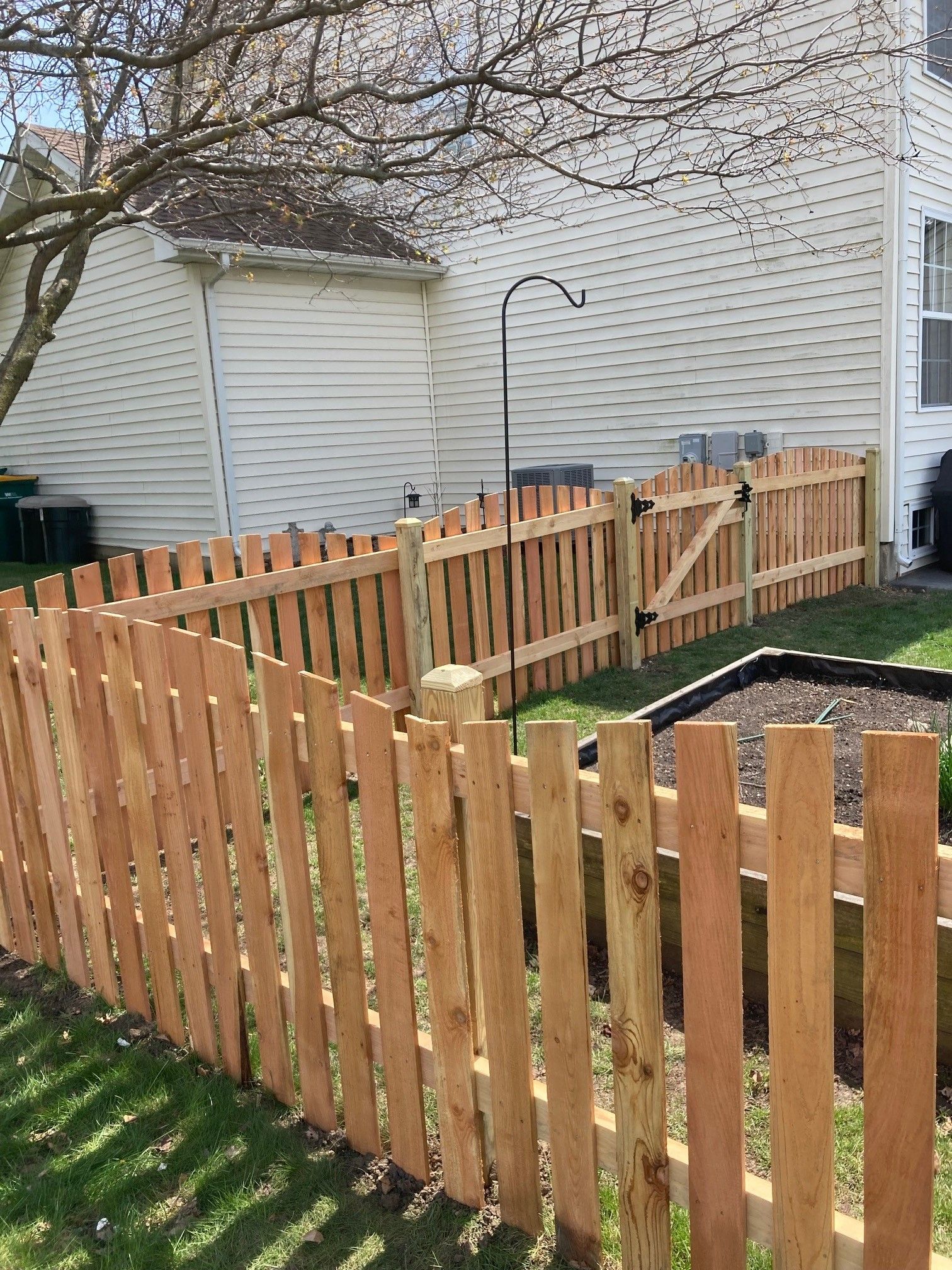cedar fence installation illinois