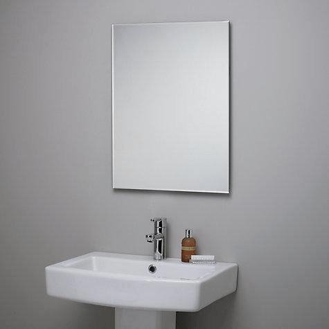 Elegant Square Framed Sink With Mirror