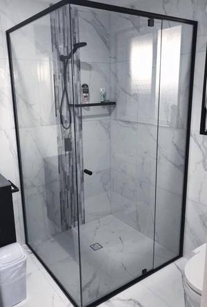 Premium Semi-Frameless Shower Screen — Gold Coast Shower Screens in Coombabah QLD