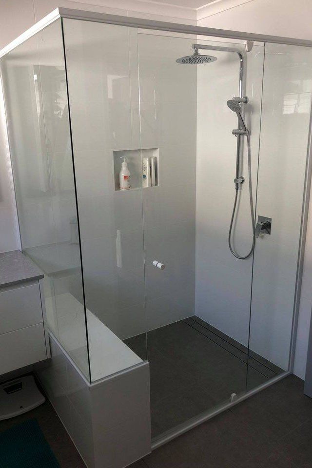 Frameless Shower Screen — Gold Coast Shower Screens in Coombabah QLD