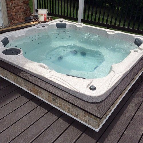 Hot Tub Accessories  —  Cream Hot Tub Without Water in  Mohnton, PA