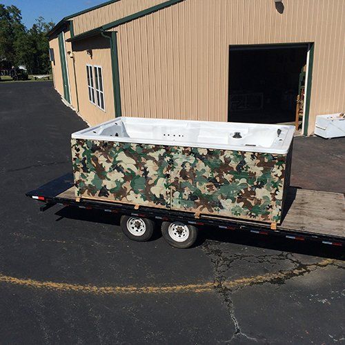 Camo Hot Tub Accessories  —  Cream Hot Tub Without Water in  Mohnton, PA