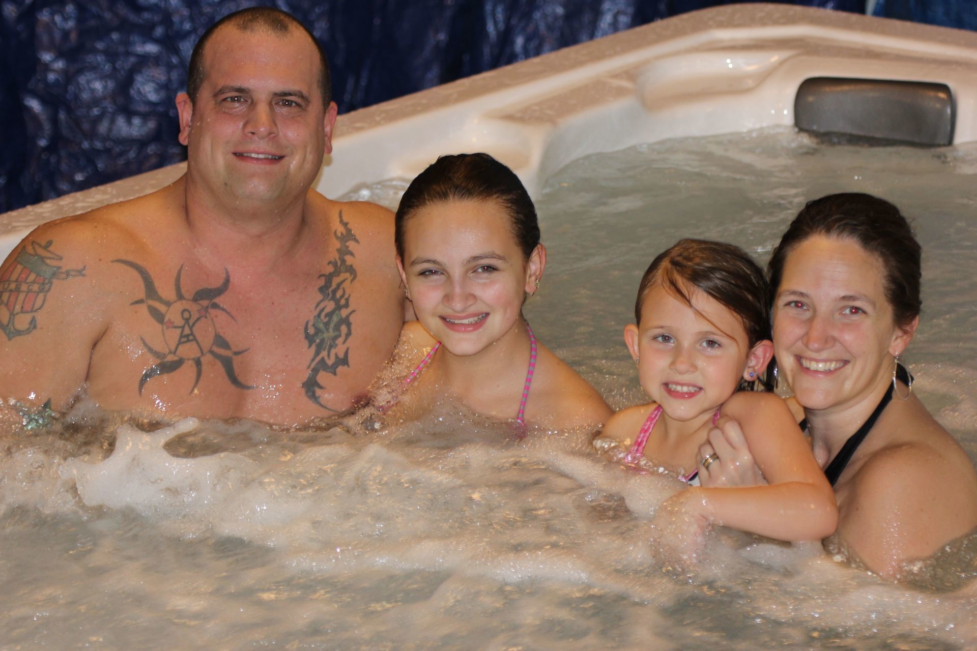 Spa Service and Repair —  Family On Hot Tub in  Mohnton, PA