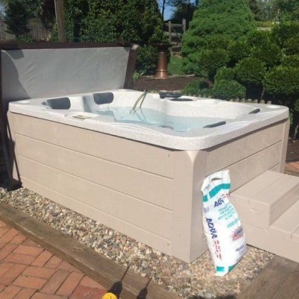 Custom Spas — Hot Tub Full of Water in Mohnton, PA