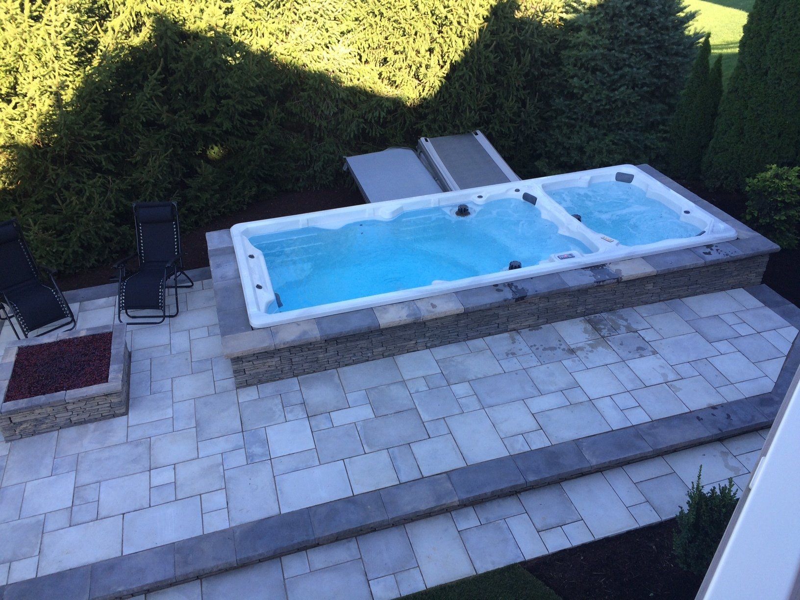 Custom Swim Spas —  Swim Spa Full Of Water in  Mohnton, PA
